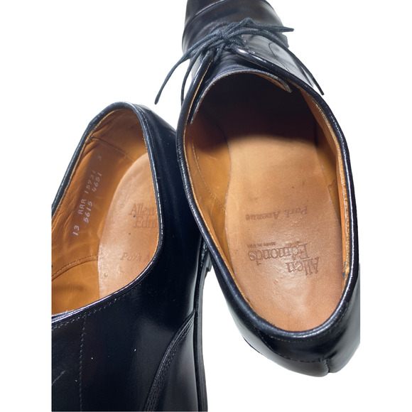 Allen Edmonds Black Leather Oxfords main image 7